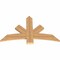 Ekena Millwork Alberta Smooth Timber Gable Bracket, Western Red Cedar, 48"W x 30"H x 1 1/2"D x 5 1/2"F, 15/12 Pitch GBW048X30X0206ALB00SWR - alternate 4